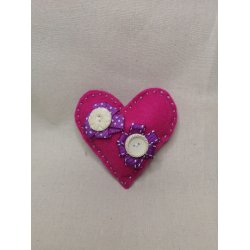 Sm� filt-hjerter uden oph�ng