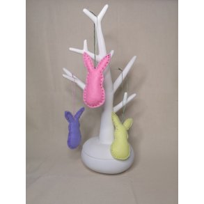 Sm filt-kaniner med ophng