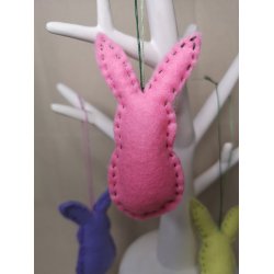 Sm� filt-kaniner med oph�ng