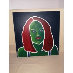 Selvportr�t Warhol style