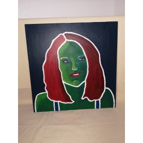 Selvportrt Warhol style