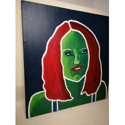 Selvportr�t Warhol style