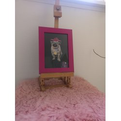 Mopset BeautyQueen i pink ramme