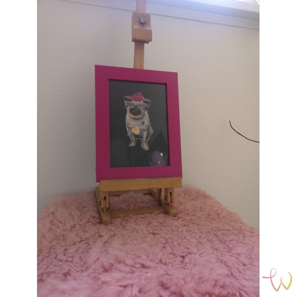 Mopset BeautyQueen i pink ramme