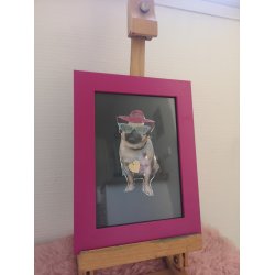 Mopset BeautyQueen i pink ramme