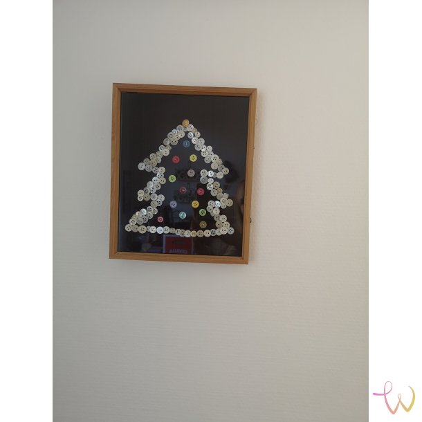 Knap jul i tr�ramme