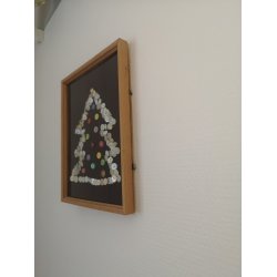 Knap jul i tr�ramme