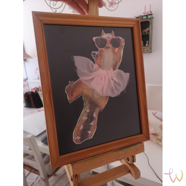 Squirky Squirrel i tr�ramme