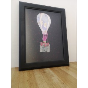 Skipper Trold i sort ramme