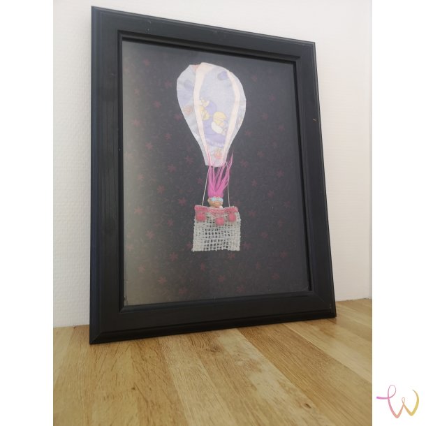 Skipper Trold i sort ramme