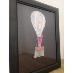 Skipper Trold i sort ramme